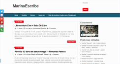 Desktop Screenshot of marinaescribe.com